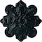 Ekena Millwork Katheryn Ceiling Medallion, Hand-Painted Night Shade, 18 1/8"OD x 1 1/4"P CM18KANSF - alternate 1